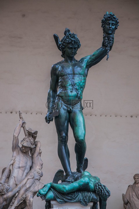 珀尔修斯,佛罗伦萨,雕像