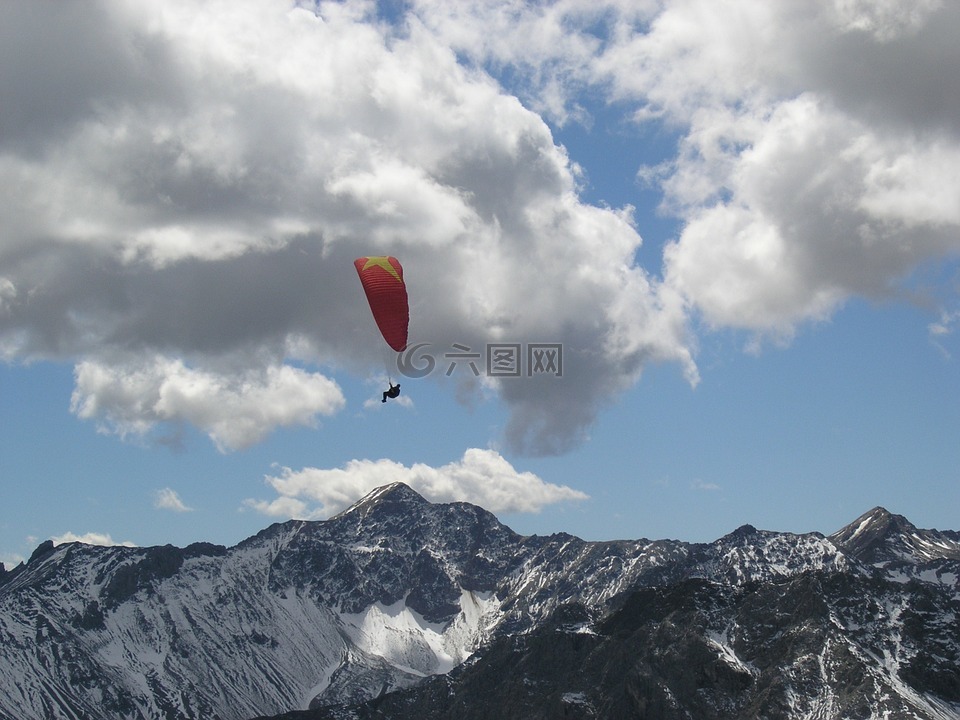 阿罗萨滑翔伞,滑翔滑翔机,瑞士