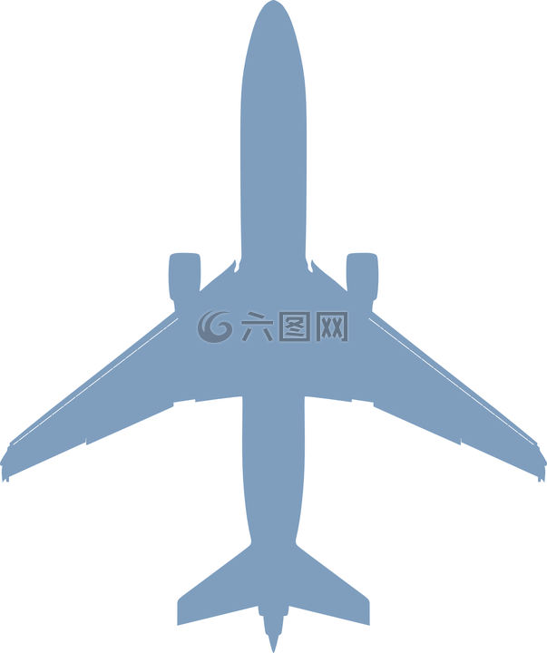 航空公司,飞机,蓝色