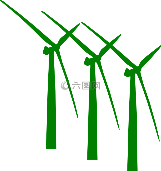 风力发电,风车,发电机