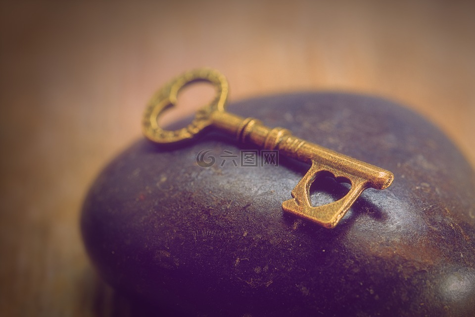 关键,心脏,爱情