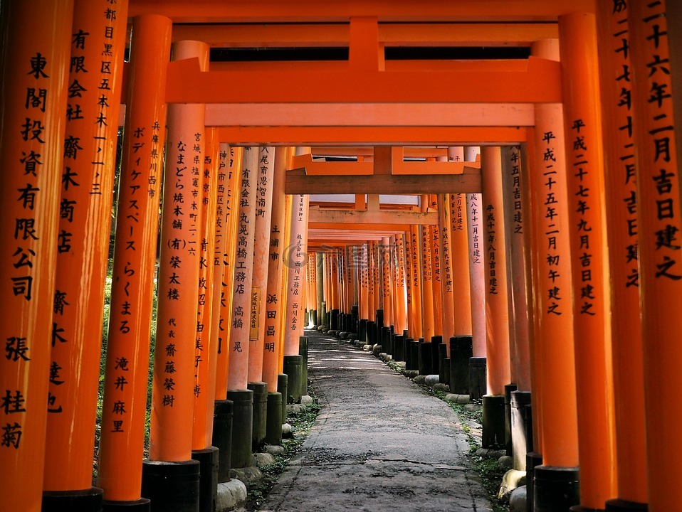 日本,京都,庙