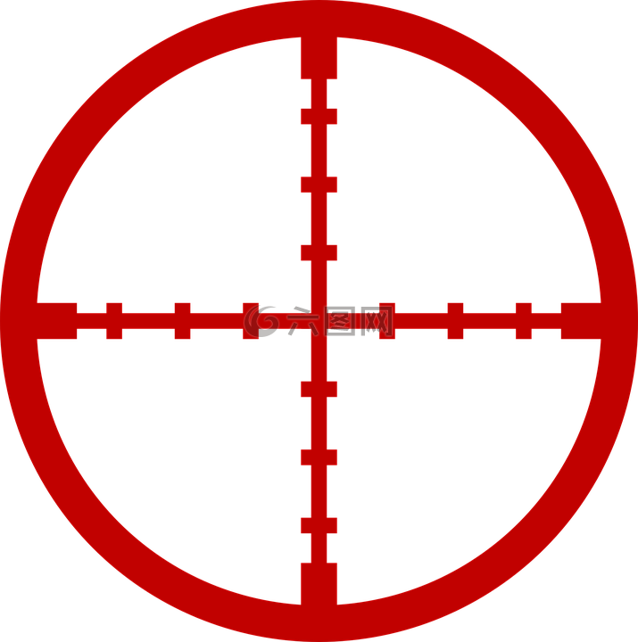 sniper crosshairs transparent background