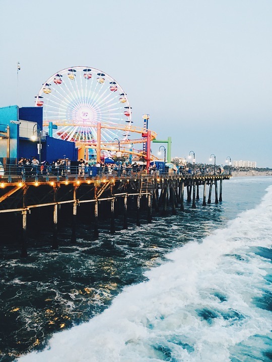 圣莫尼卡码头,圣塔莫尼卡,码头