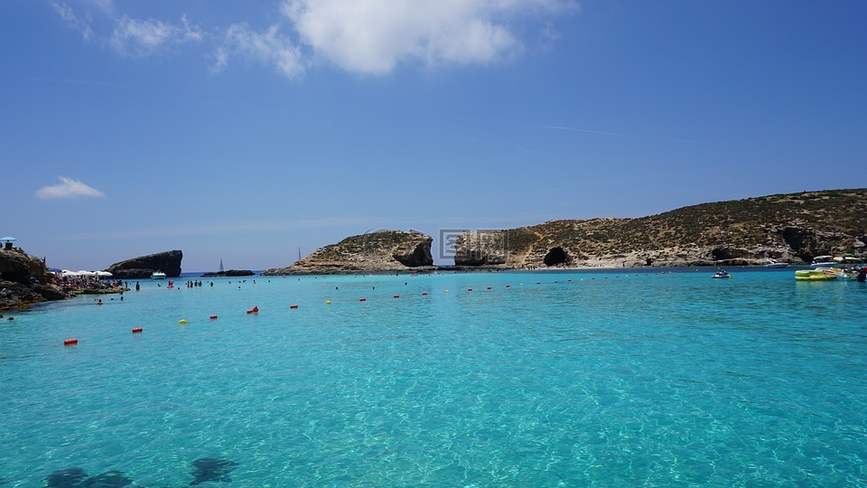 蓝色礁湖,科米诺岛,马耳他