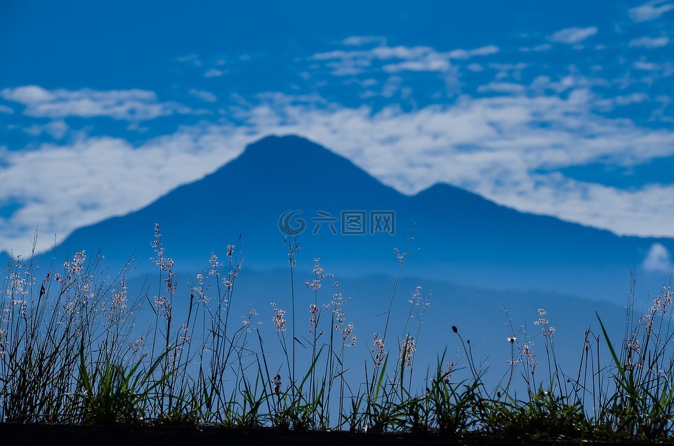 屏東中央山脈,藍天,自然