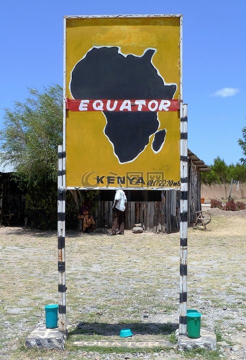 非洲,赤道,标志