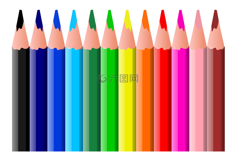 动画,颜色,铅笔