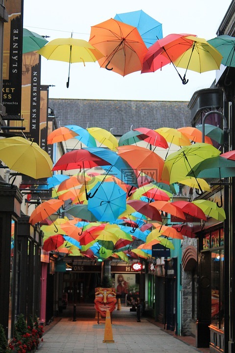 肯尼,雨伞,爱尔兰