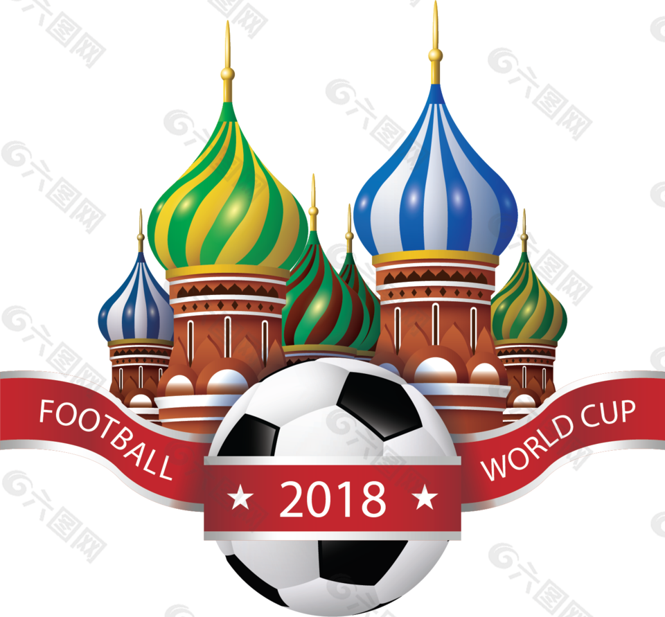 俄罗斯城堡世界杯海报