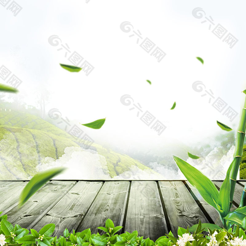 小清新电商背景