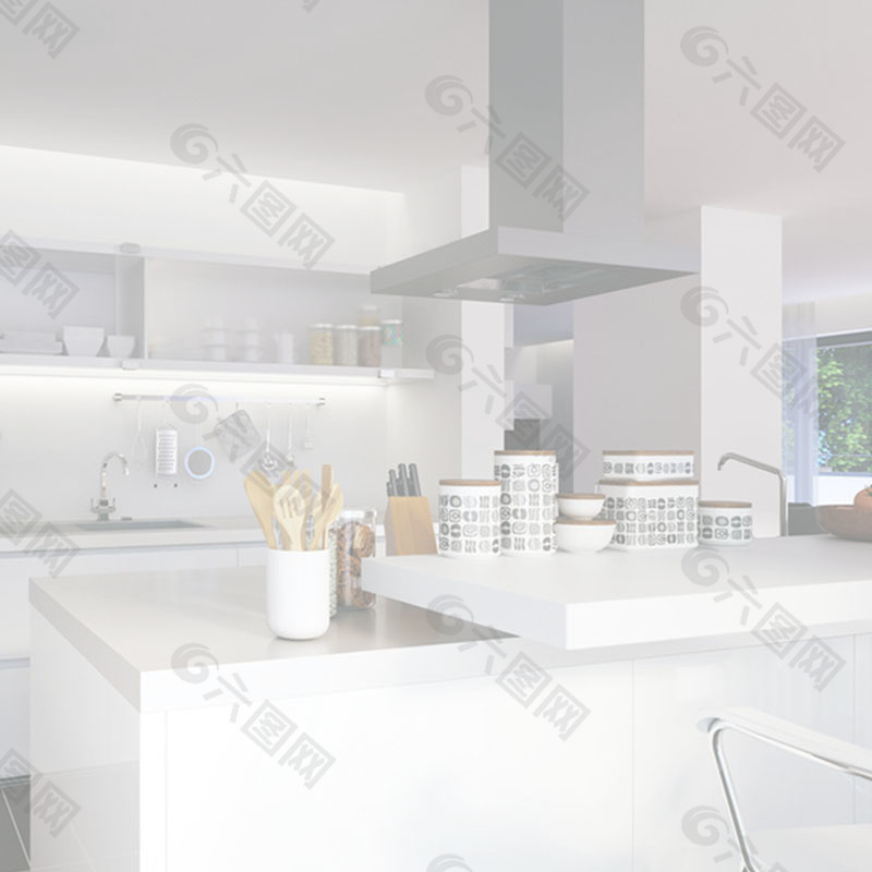 简约居家电商背景