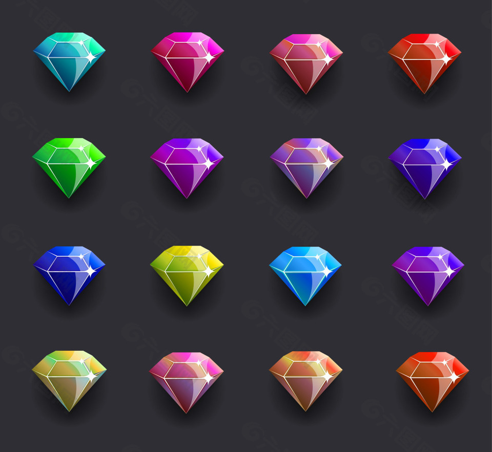 彩色的钻石
