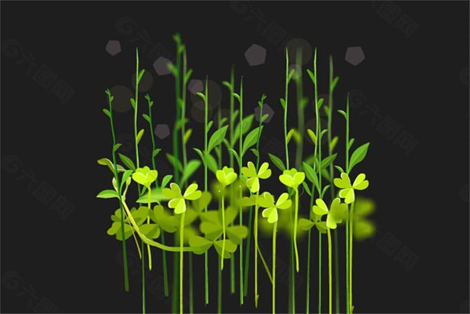 豆芽豆苗flash植物动画视频音效素材免费下载 图片编号 六图网