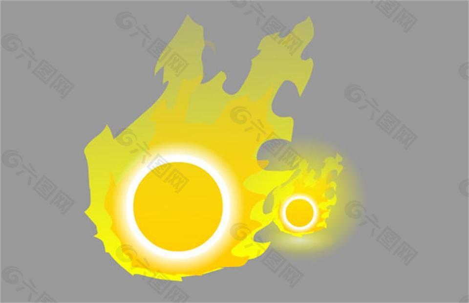 哪吒风火轮flash火球动画