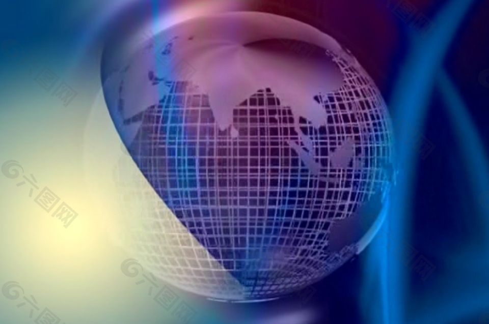 紫色的地球新闻背景视频素材视频音效素材免费下载 图片编号 六图网