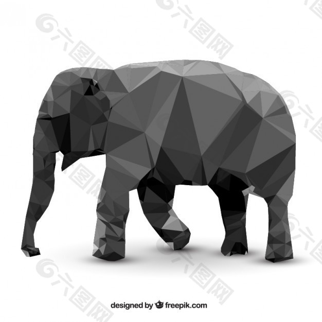 多边形的大象