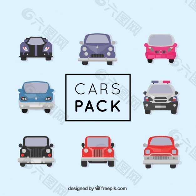 不同类型的汽车