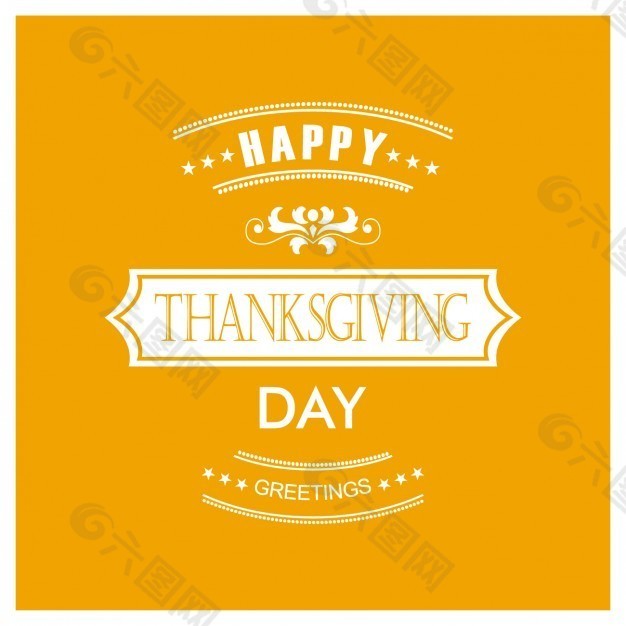 感恩节的问候背景