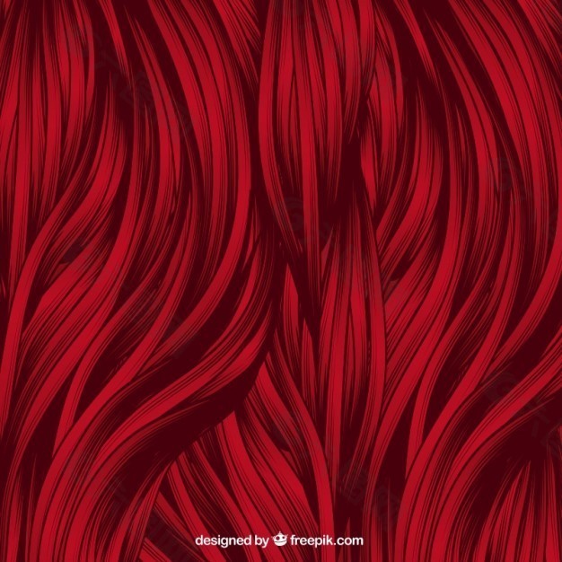 红头发的背景