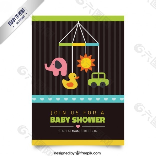 婴儿沐浴卡与玩具衣架