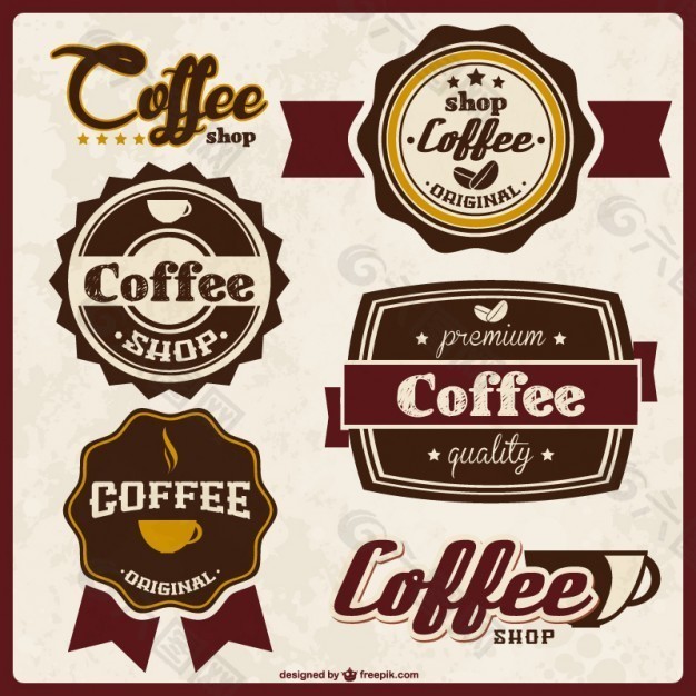 咖啡质量的徽章