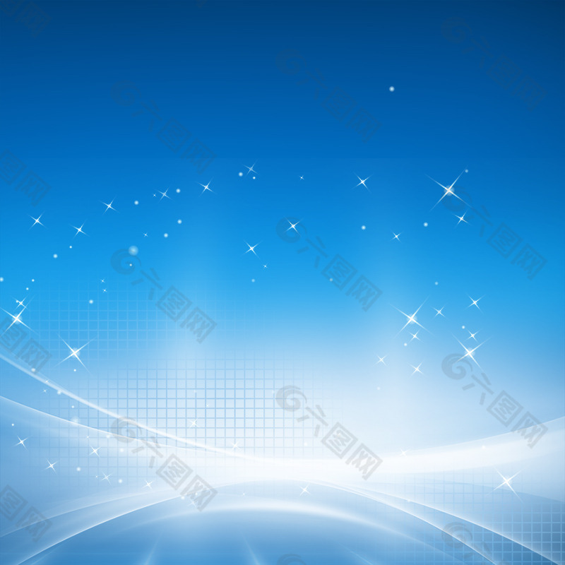 蓝色科技背景