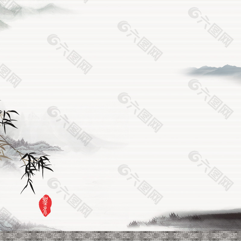 中国风促销推广主图