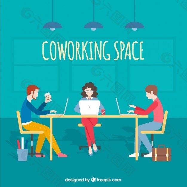 Coworking空间插图
