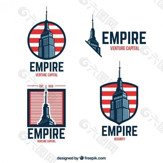 美国帝国大厦的徽章