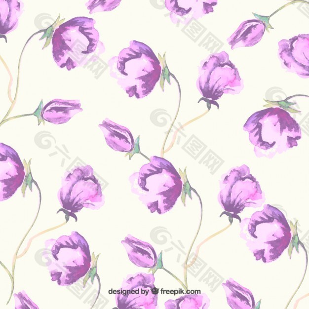 紫色花背景背景素材免费下载 图片编号 六图网