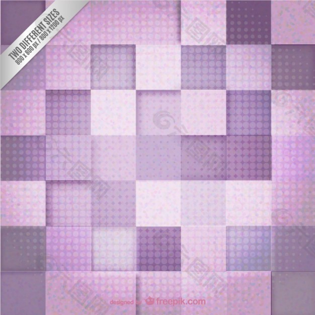 粉色和紫色的几何背景