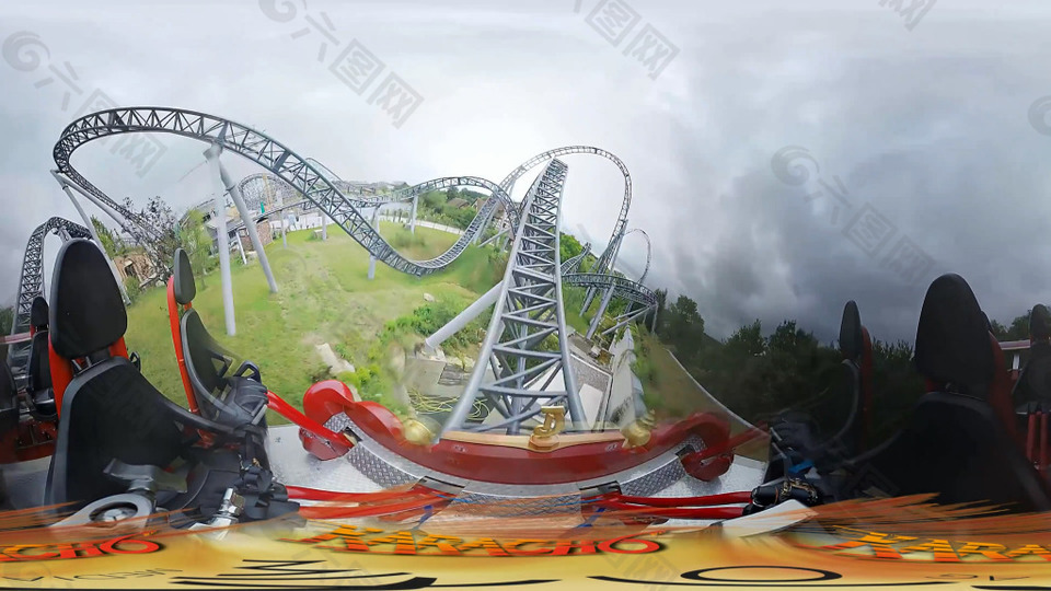 旋风过山车VR视频