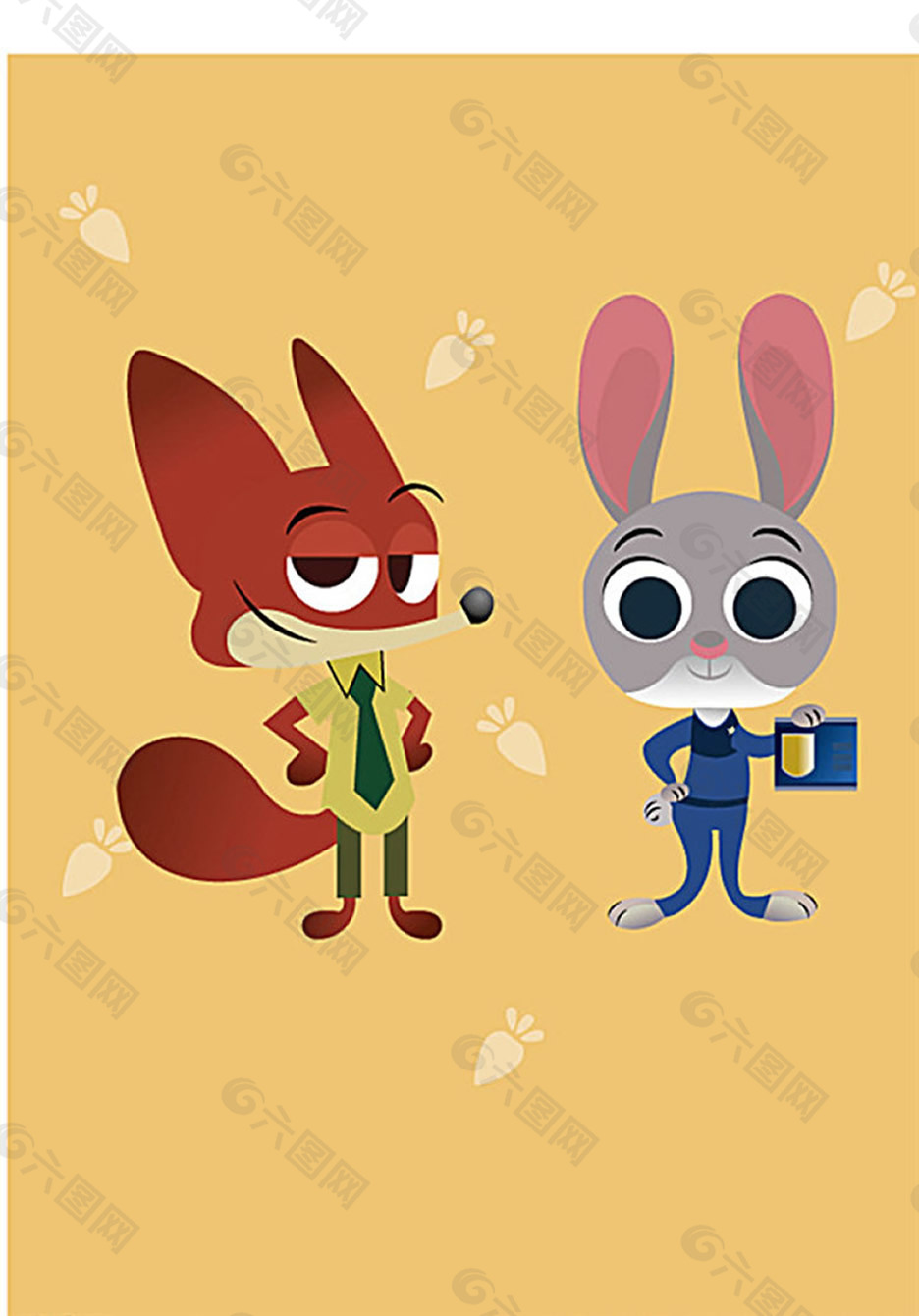 狐狸尼克和兔子朱迪