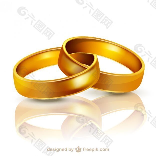 金结婚戒指插图