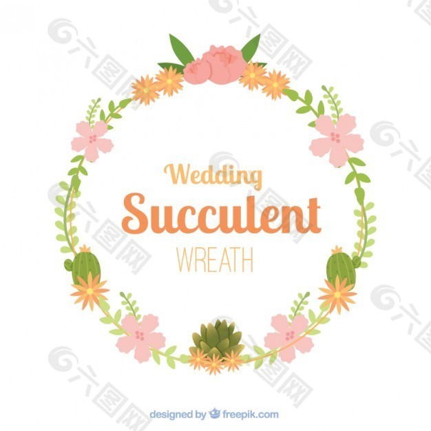 婚礼用花花环装饰物