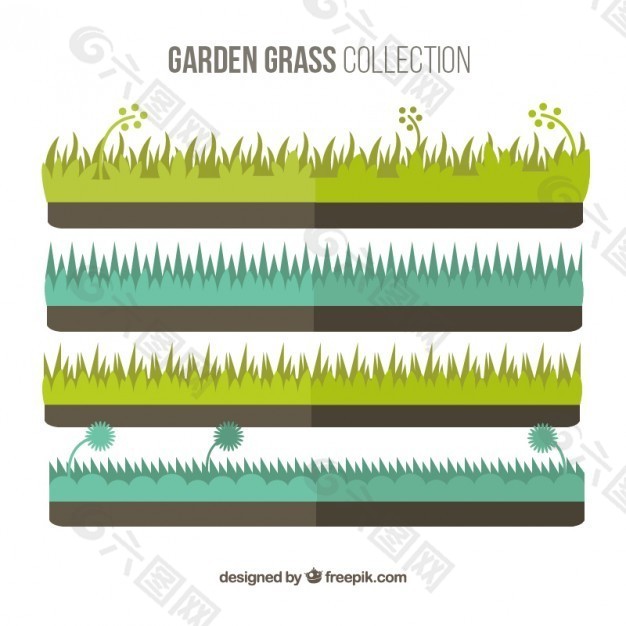平面设计花园草收藏