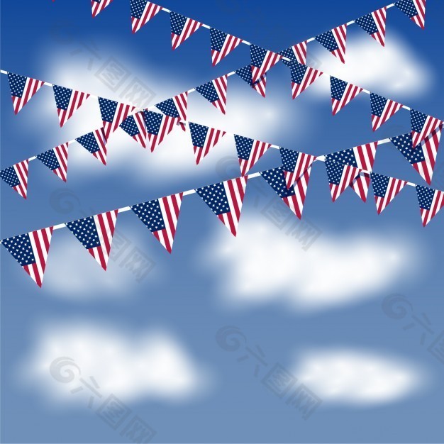 美国的旗帜