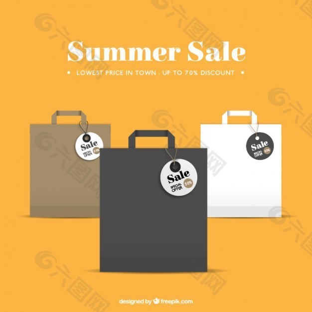 夏季销售购物袋