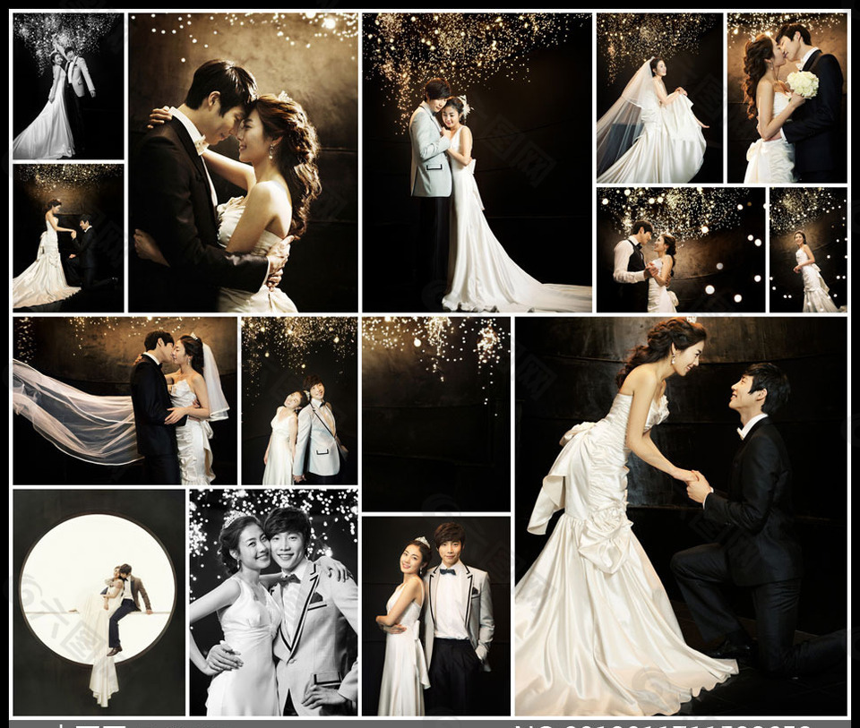 2013年韩风婚纱摄影样片合集N