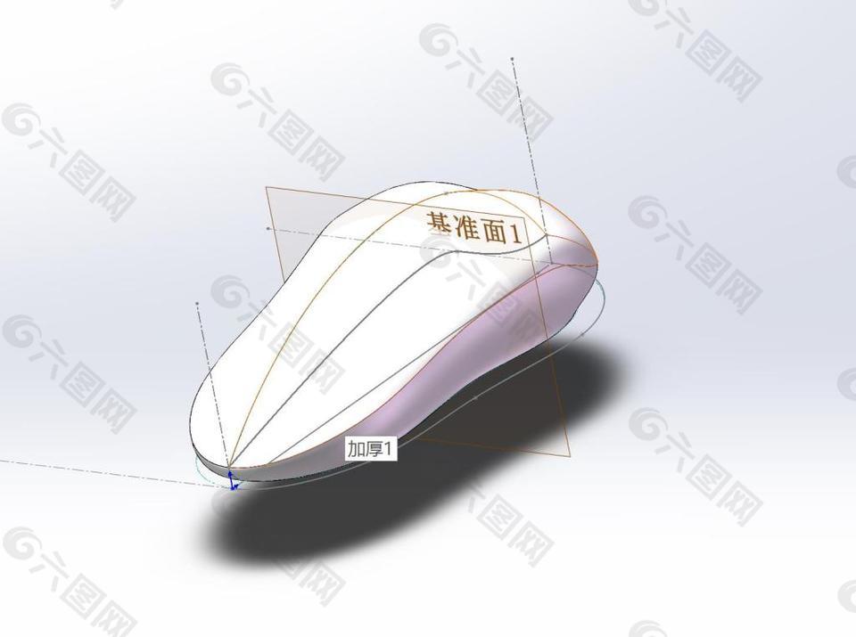 SolidWorks鼠标建模。step