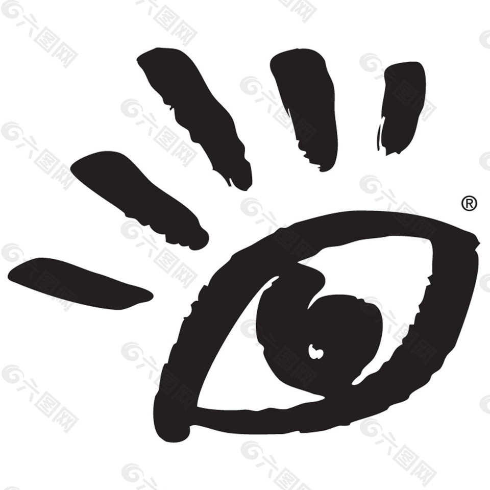 创意明亮的眼睛logo设计