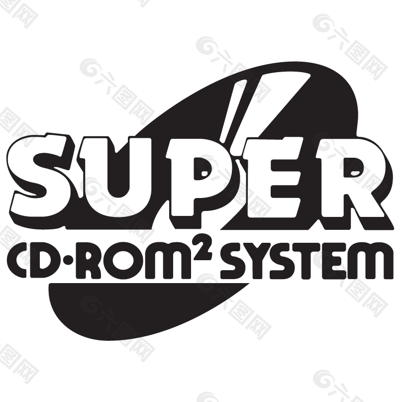 超级CD*RON系统标志logo设计