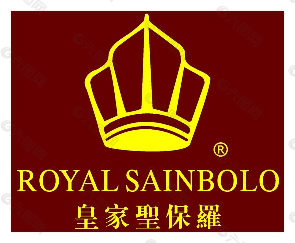 皇家圣保罗公司logo素材矢量图