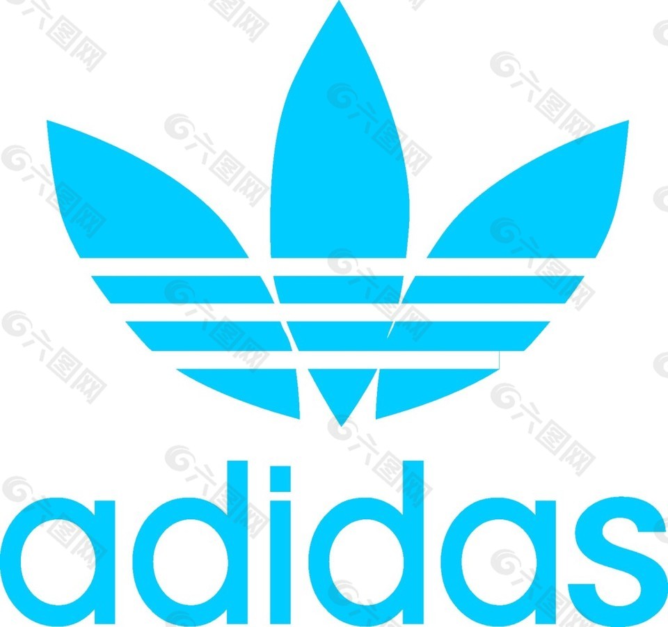 阿迪达斯logo 素材图片