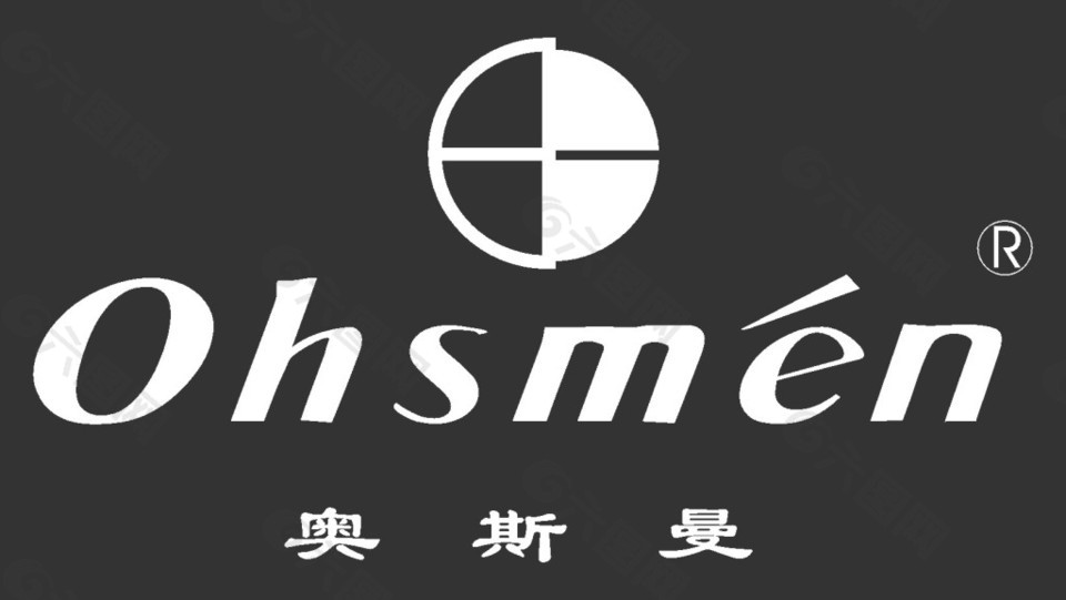 奥斯曼logo素材矢量图