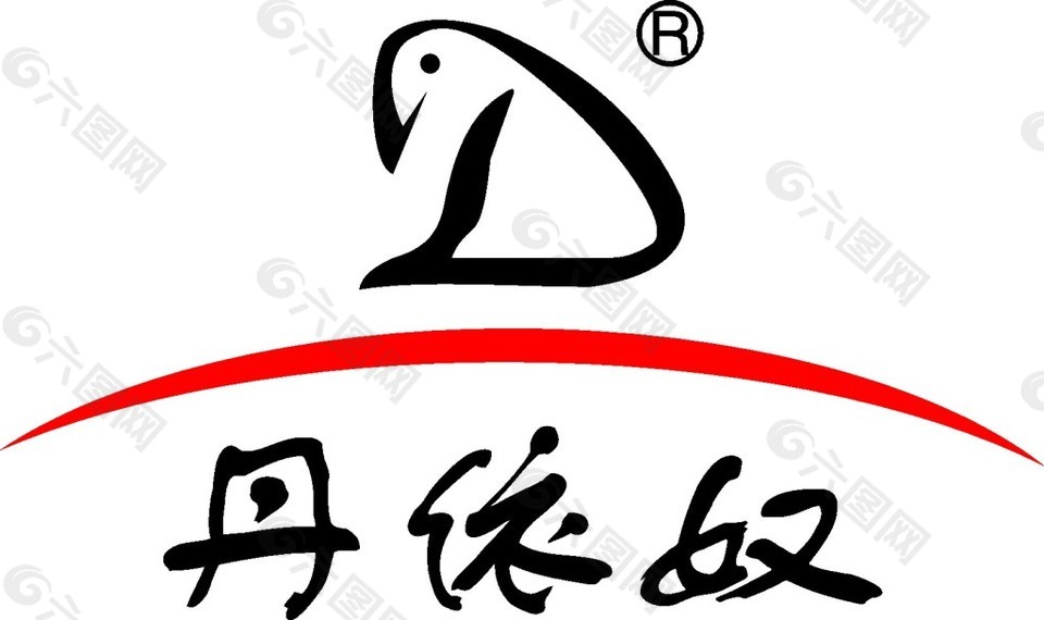 丹依奴logo素材矢量图