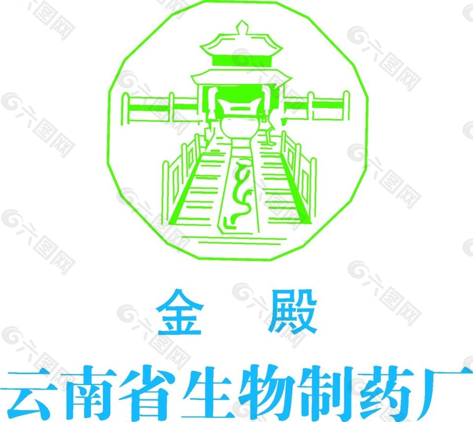 金殿logo素材矢量图LOGO设计