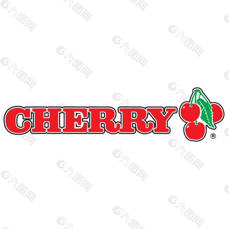 cherry美味水果logo设计