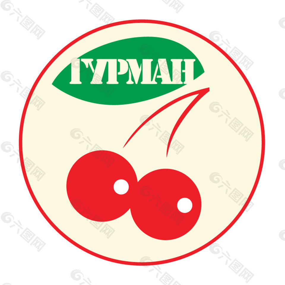 创意红绿色logo设计